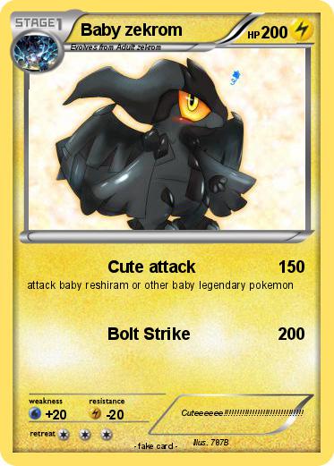 Pokemon Baby zekrom