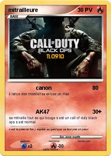 Pokemon mitrailleure