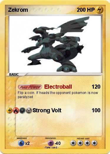 Pokemon Zekrom