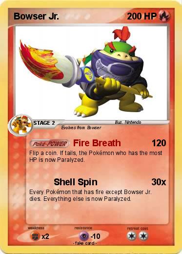 Pokemon Bowser Jr.