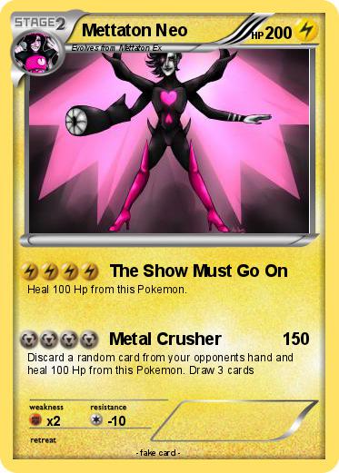 Pokemon Mettaton Neo