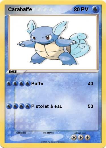 Pokemon Carabaffe