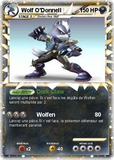 Pokemon Wolf O'Donnell
