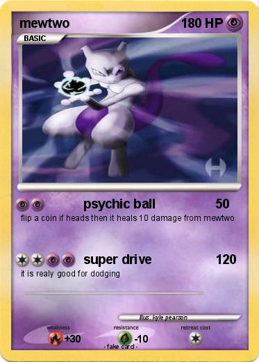 Pokemon mewtwo