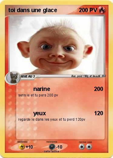 Pokemon toi dans une glace