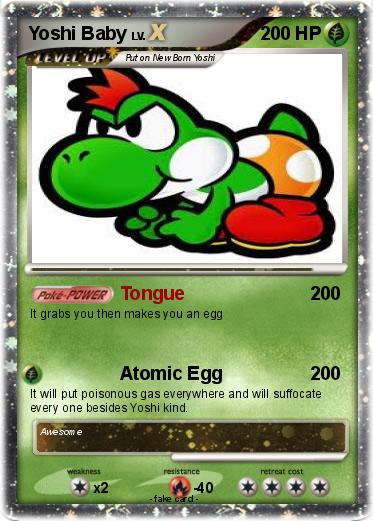 Pokemon Yoshi Baby