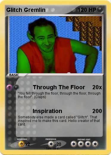 Pokemon Glitch Gremlin