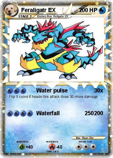 Pokemon Feraligatr EX               2
