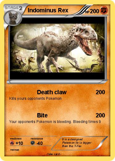 Pokemon Indominus Rex