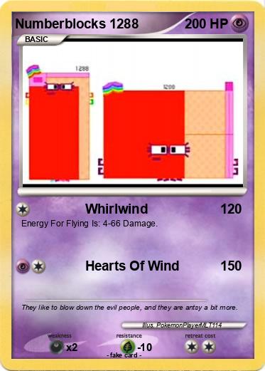 Pokemon Numberblocks 1288