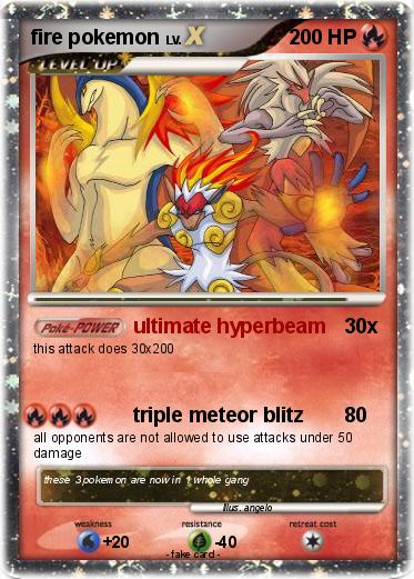 Pokemon fire pokemon