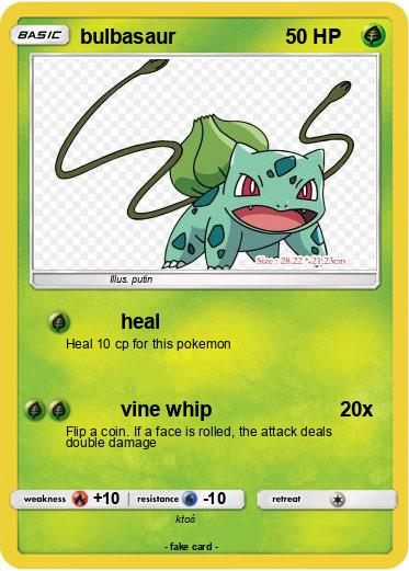 Pokemon bulbasaur