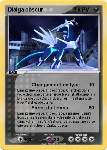 Pokemon Dialga obscur 