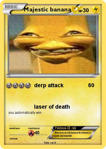 Pokemon Majestic banana