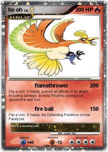 Pokemon ho oh