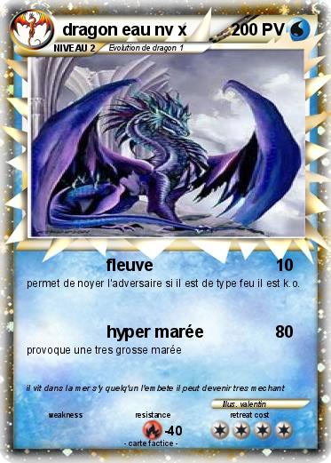 Pokemon dragon eau nv x