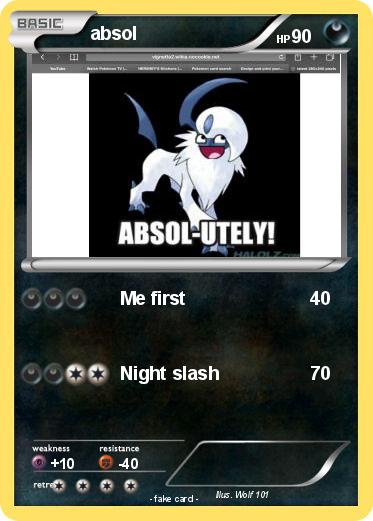 Pokemon absol