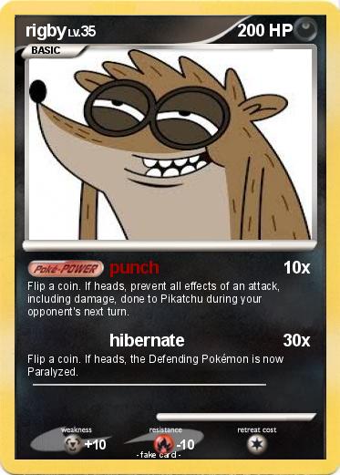 Pokemon rigby