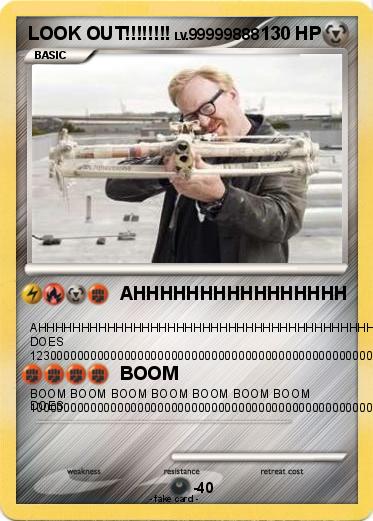 Pokemon LOOK OUT!!!!!!!!