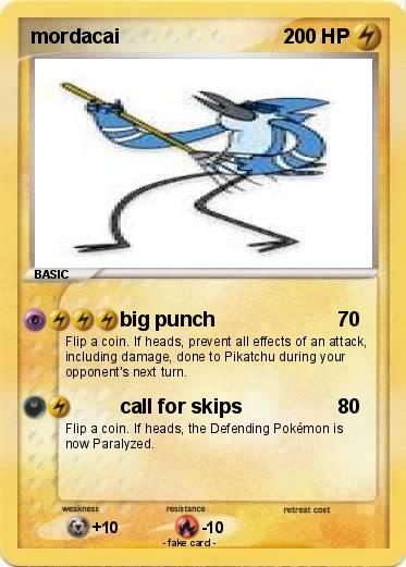 Pokemon mordacai