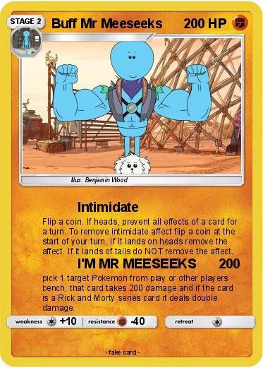 Pokemon Buff Mr Meeseeks