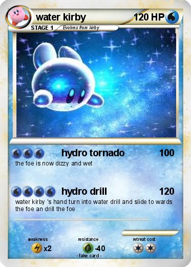 Pokemon water kirby