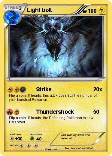 Pokemon Light bolt