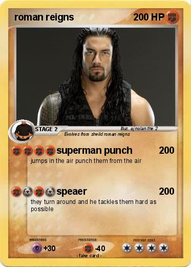 Pokemon roman reigns