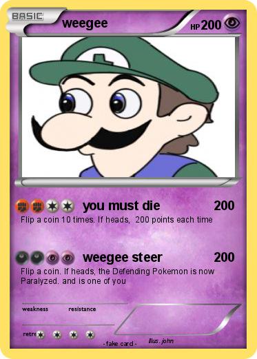 Pokemon weegee