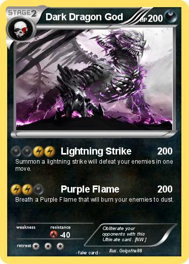 Pokemon Dark Dragon God