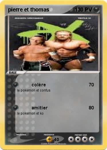 Pokemon pierre et thomas