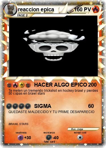Pokemon reaccion epica