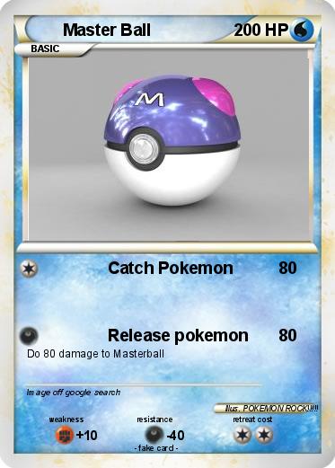 Pokemon Master Ball