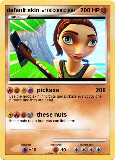Pokemon default skin