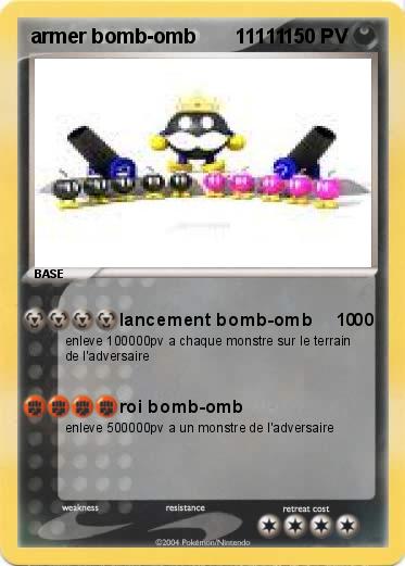 Pokemon armer bomb-omb       11111