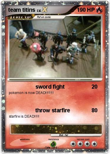 Pokemon team titins