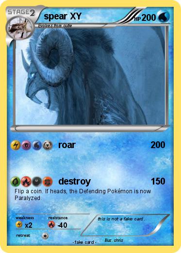 Pokemon spear XY