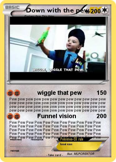 Pokemon Down with the pew