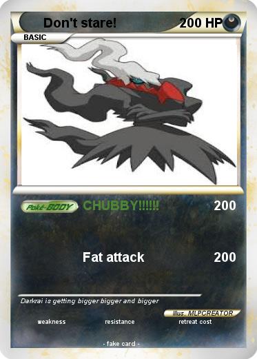Pokemon Don't stare!