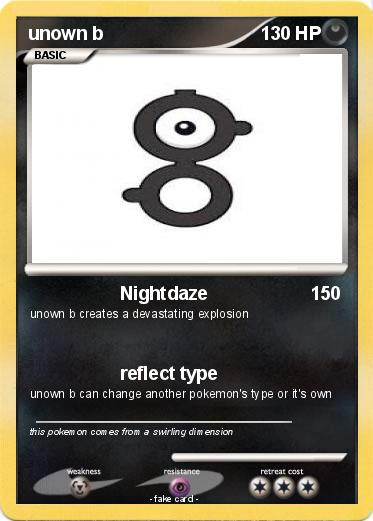 Pokemon unown b