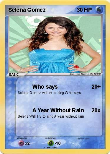 Pokemon Selena Gomez