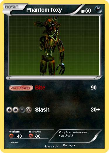 Pokemon Phantom foxy