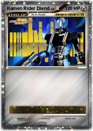 Pokemon Kamen Rider Diend