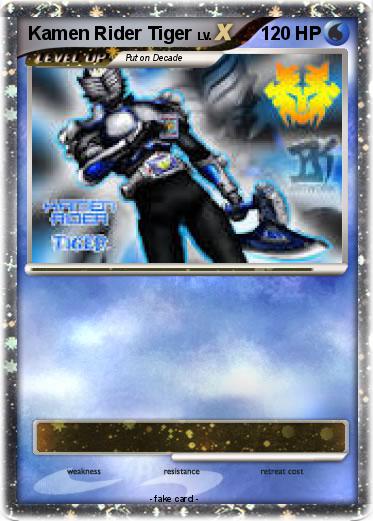 Pokemon Kamen Rider Tiger