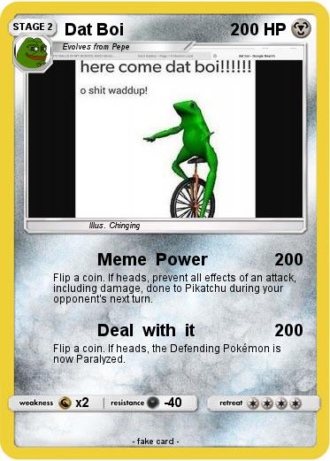 Pokemon Dat Boi