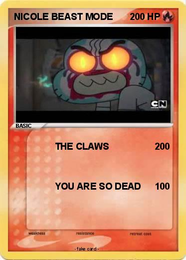 Pokemon NICOLE BEAST MODE