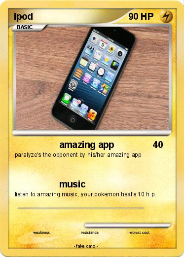 Pokemon ipod
