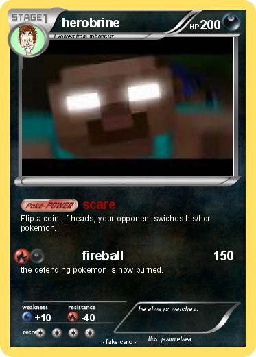 Pokemon herobrine