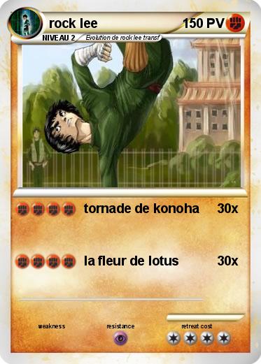 Pokemon rock lee