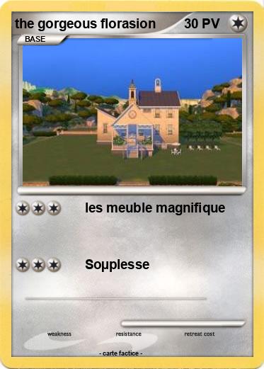 Pokemon the gorgeous florasion